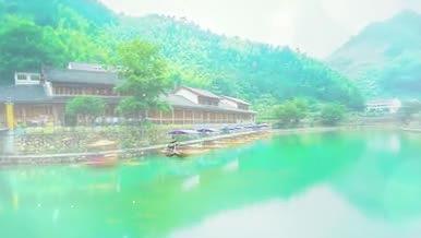 中国风美丽文明乡村旅游宣传AE模板视频的预览图